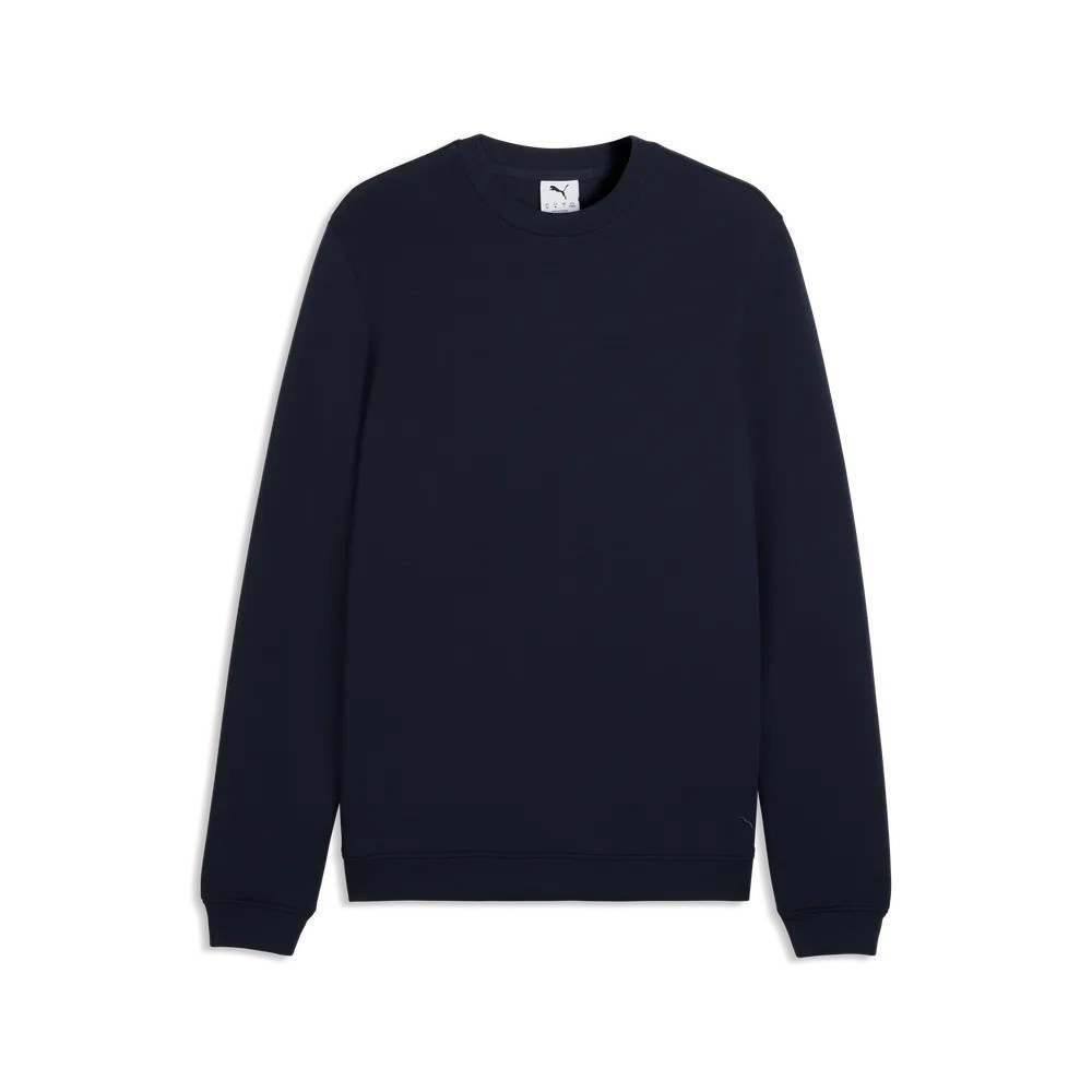 Puma Mens Cloudspun Fleece Crewneck - Deep Navy