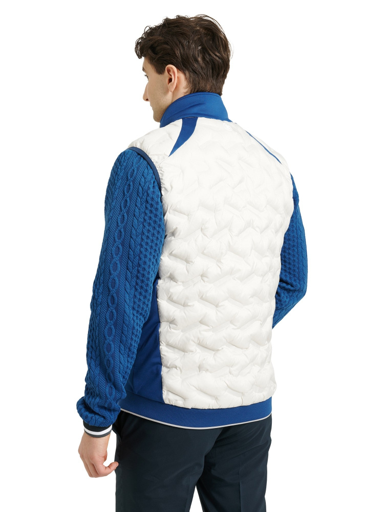 Abacus Mens Portrush Hybrid Vest - Atlantic/Clam