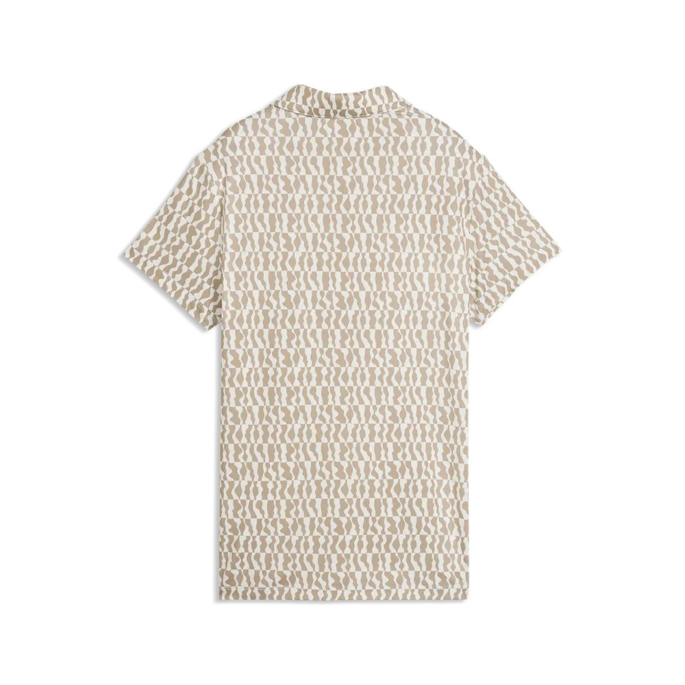 Puma Womens Cloudspun Wavey SS Polo - Ice Coffee