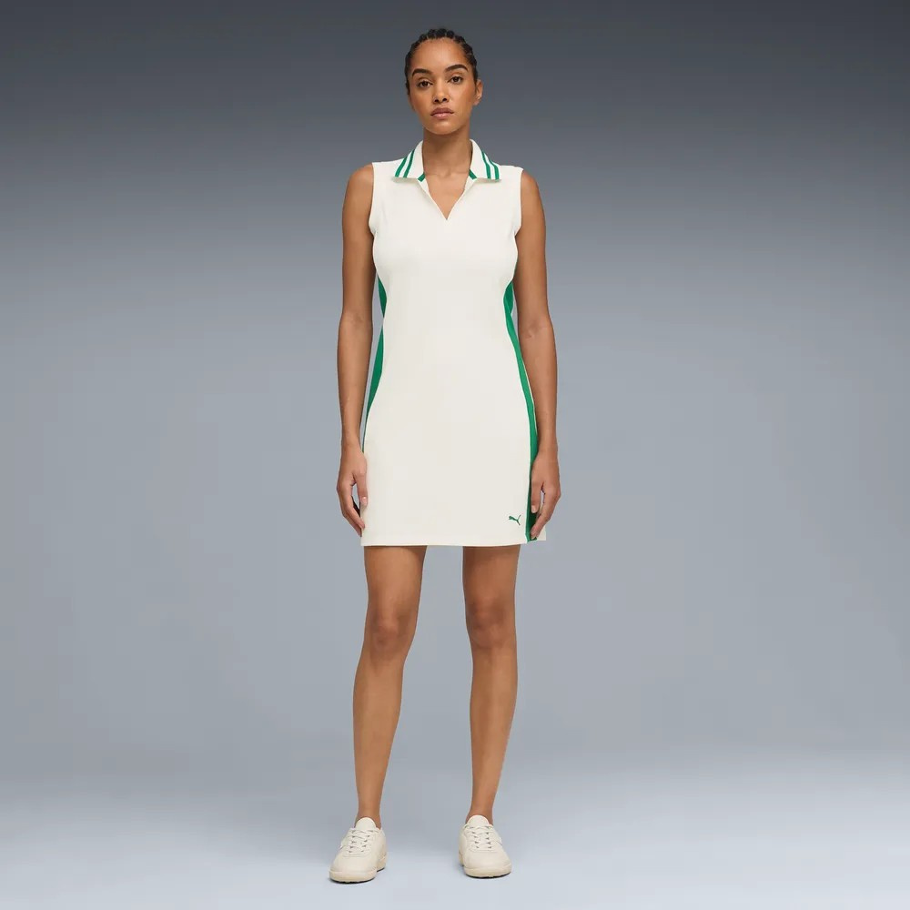 Puma Womens 30904 SL Pique Dress - Warm White