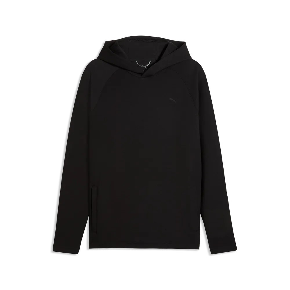 Puma Mens Cloudspun Fleece Hoodie - Black