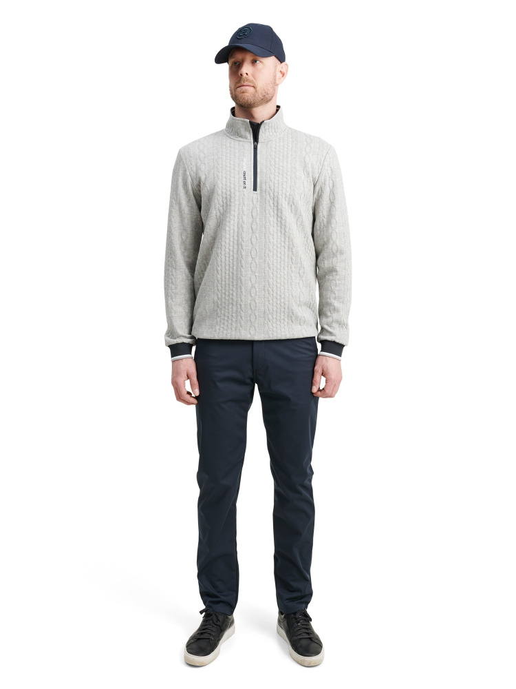 Abacus Mens Woburn Midlayer - Light Greymelange