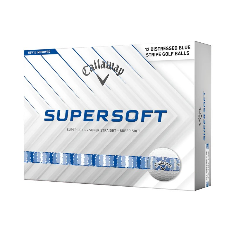 Callaway Supersoft 2025 Distressed Stripe - Blue