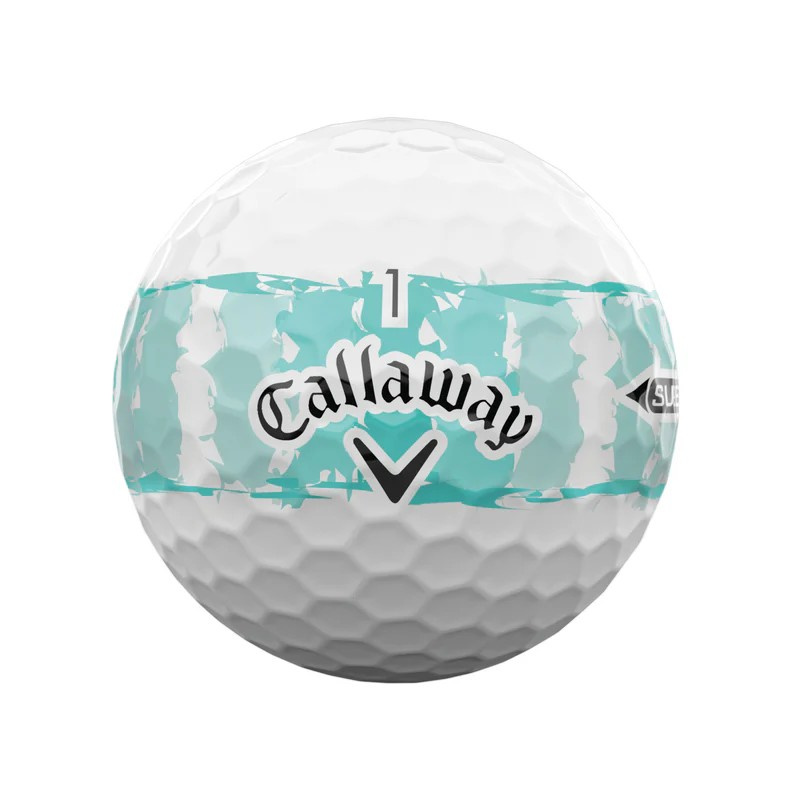 Callaway Supersoft 2025 Distressed Stripe - Teal