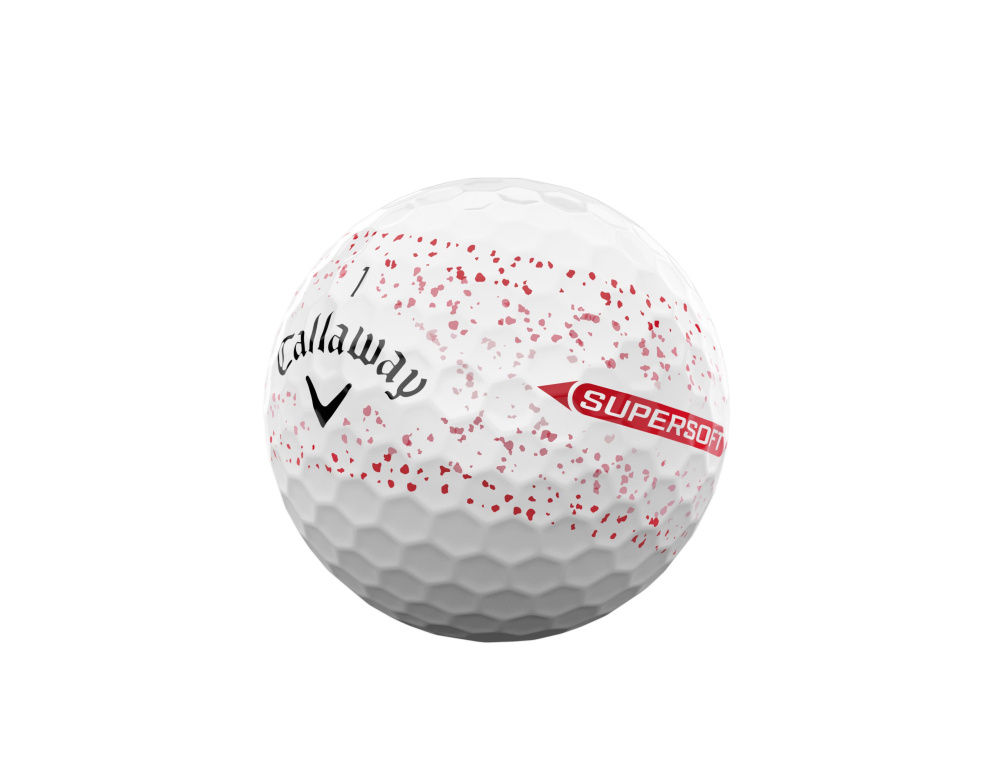 Callaway Supersoft 2025 - Red Splatter