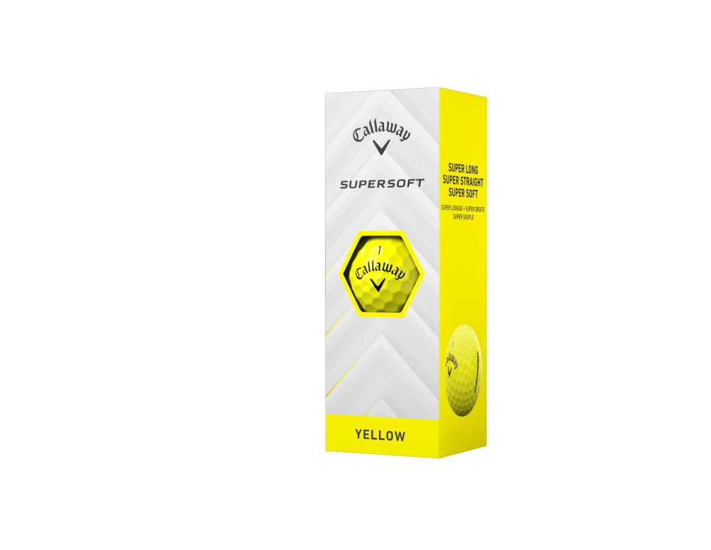 Callaway Supersoft 2025 - Yellow
