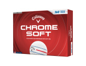 Callaway Chrome Soft 2026 Triple Track 360 - White Callaway Chrome Soft 2026 Triple Track 360 - White