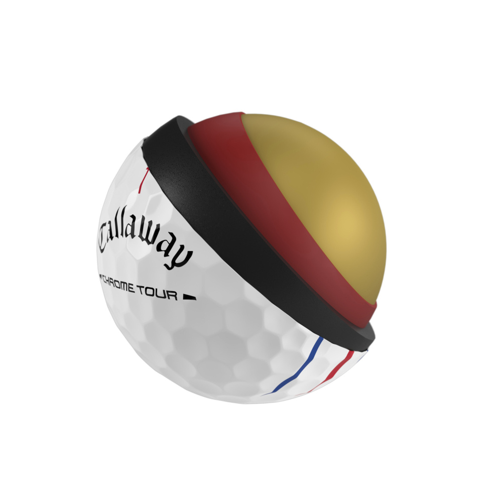 Callaway Chrome Tour 2026 Triple Track - White