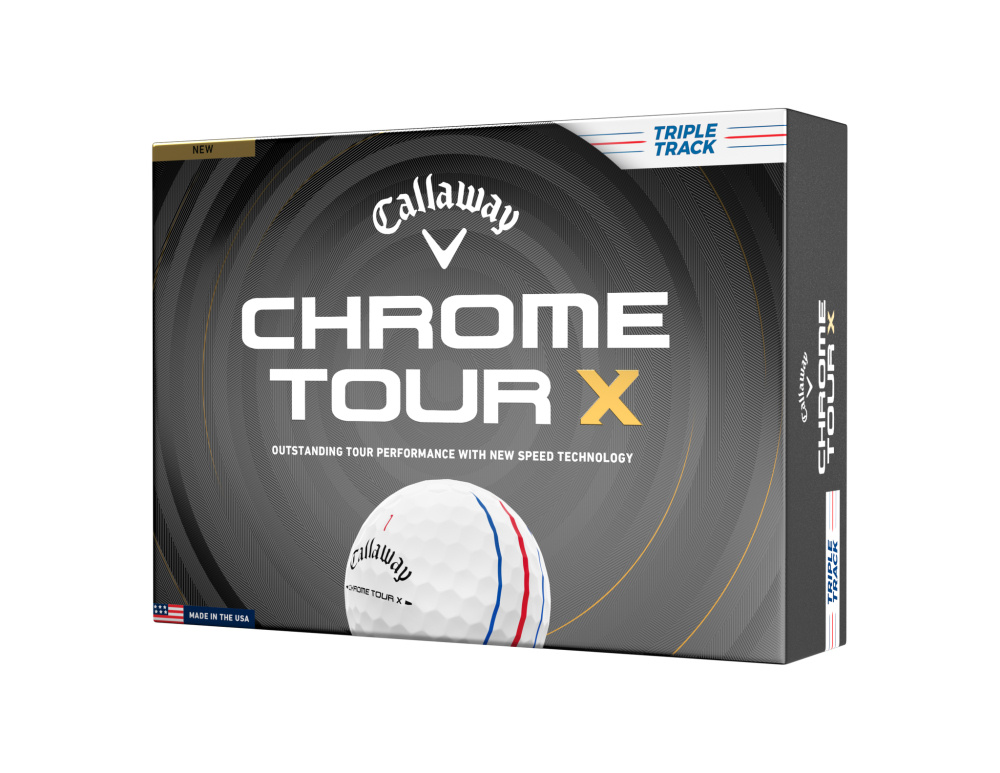 Callaway Chrome Tour X 2026 Triple Track - White