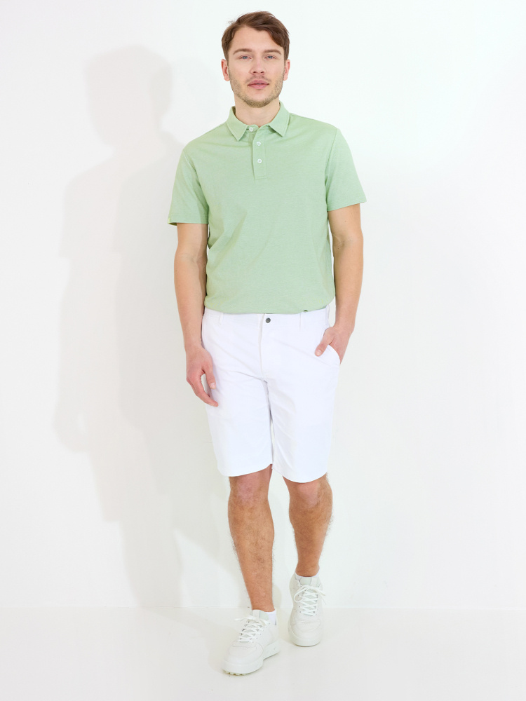 Abacus Mens Hillside Polo - Apple