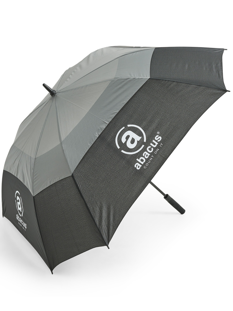 Abacus Square Umbrella - Black/Grey