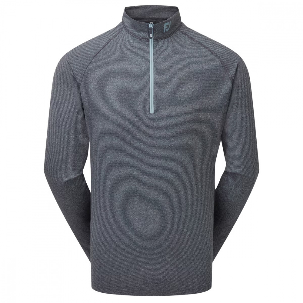 Footjoy Mens ThermoSeries Brushed Back Midlayer - Heather Navy