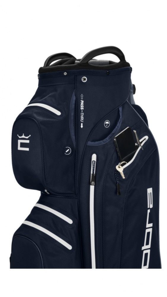 Cobra Ultradry Pro 2023 Cartbag - Navy Blazer/White