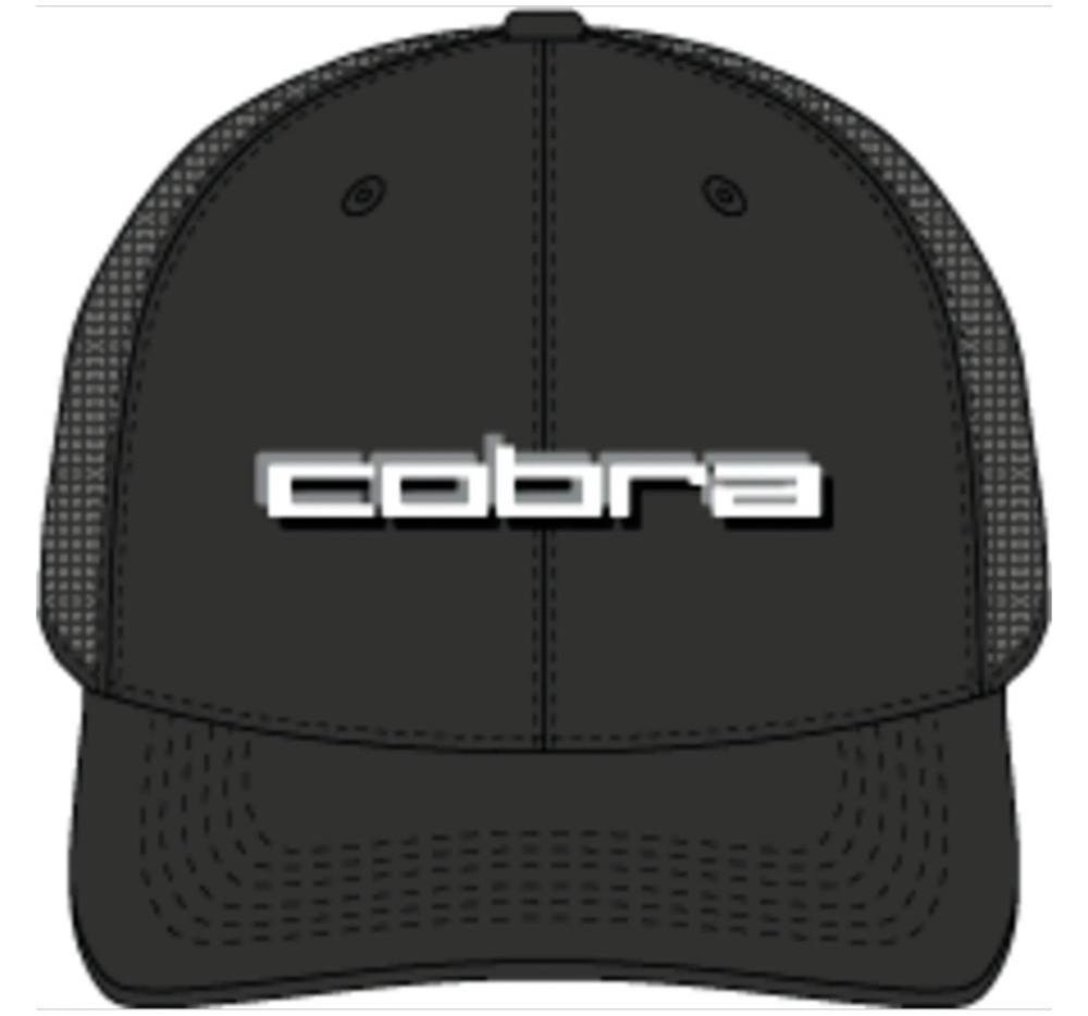 Cobra 3D Tour Cap - Puma Black/Gray White