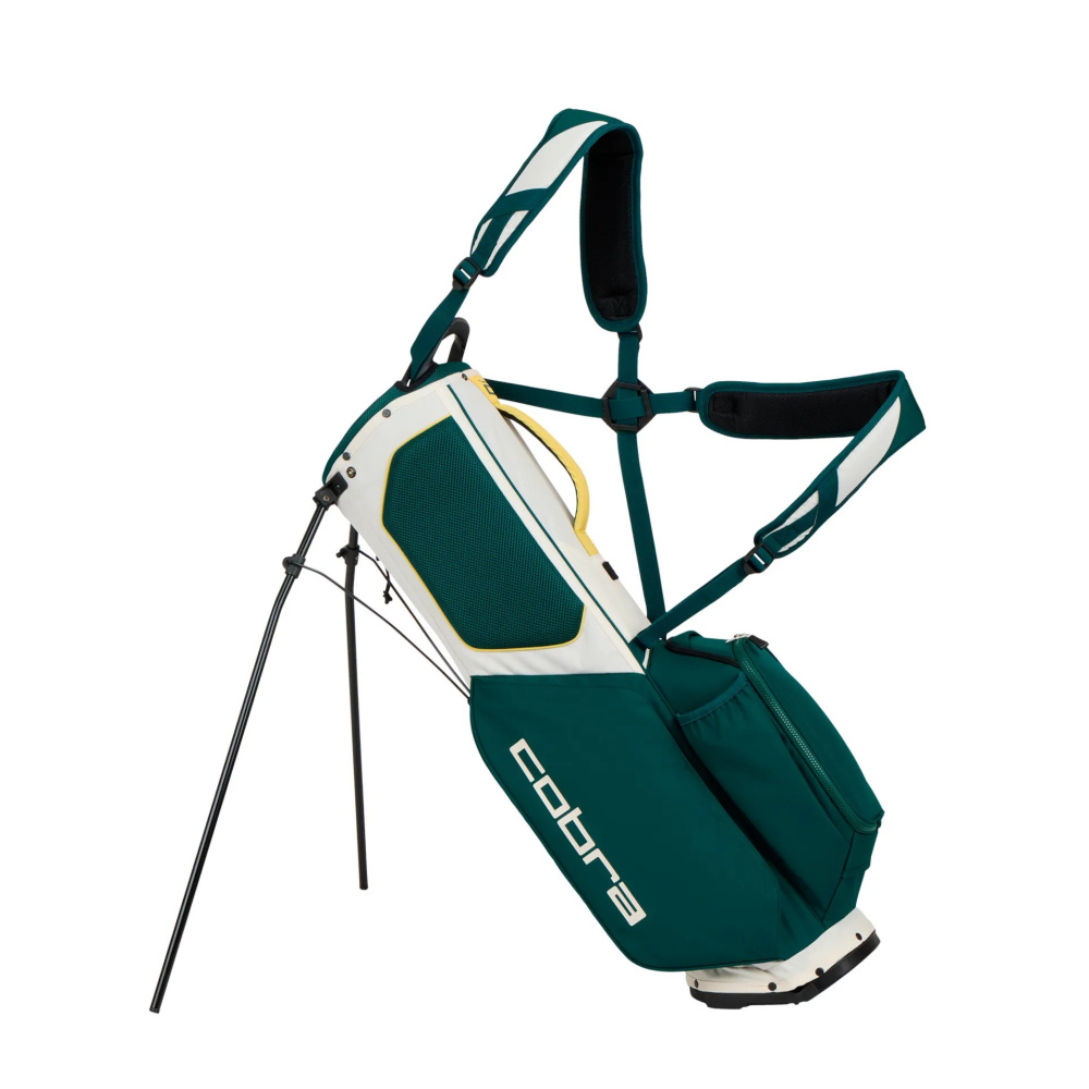 Cobra Ultralight 2 Stand Bag - Sugared Almond/Dark Myrtle/Sunny Yellow