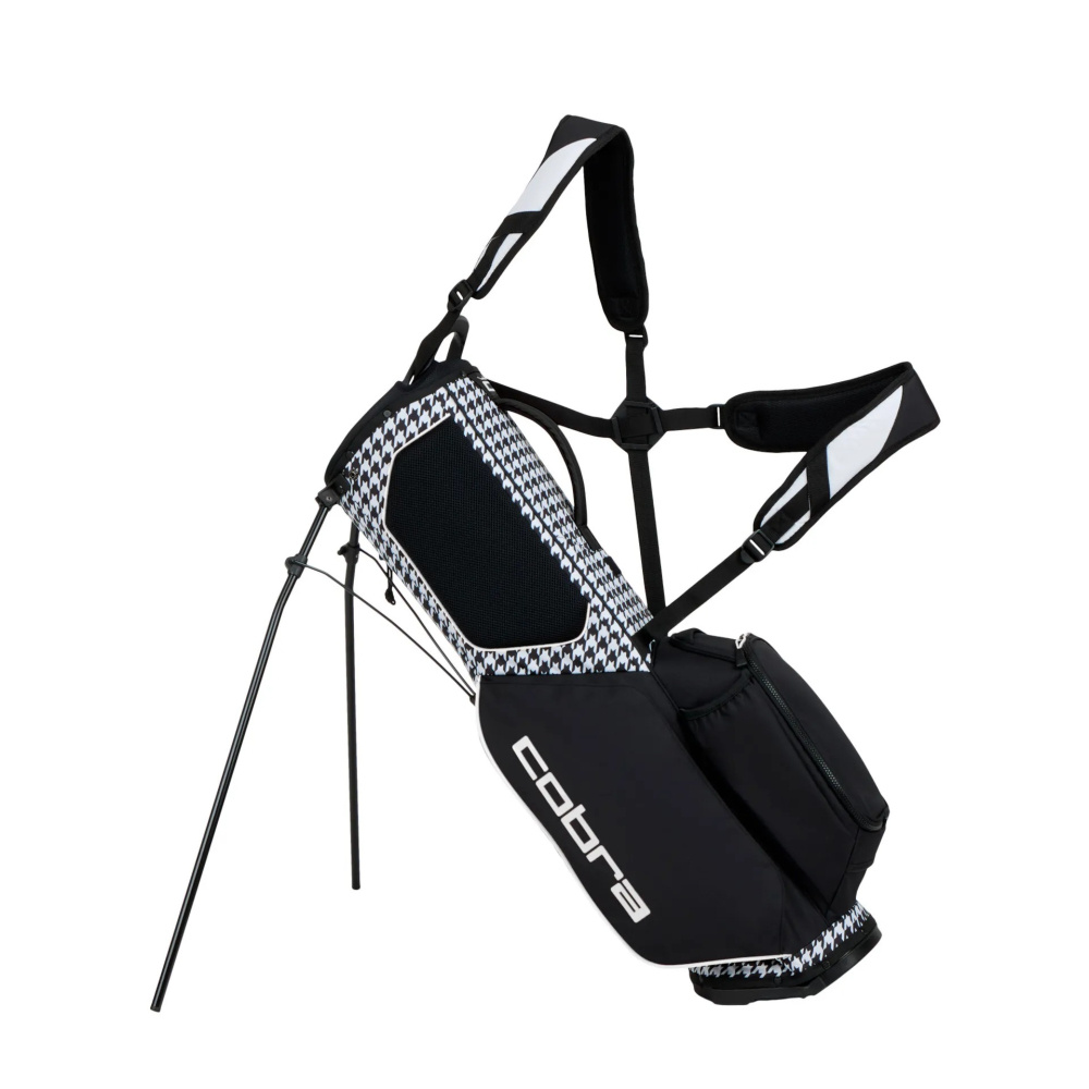 Cobra Ultralight 2 Stand Bag - Houndstooth/Melted Carmel