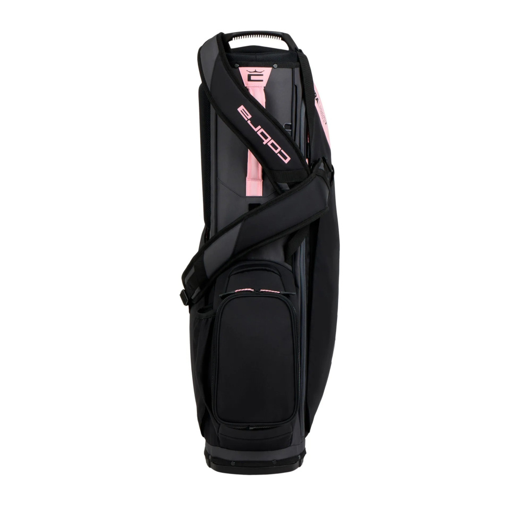 Cobra Ultralight 2 Stand Bag - Black/Rose Gold