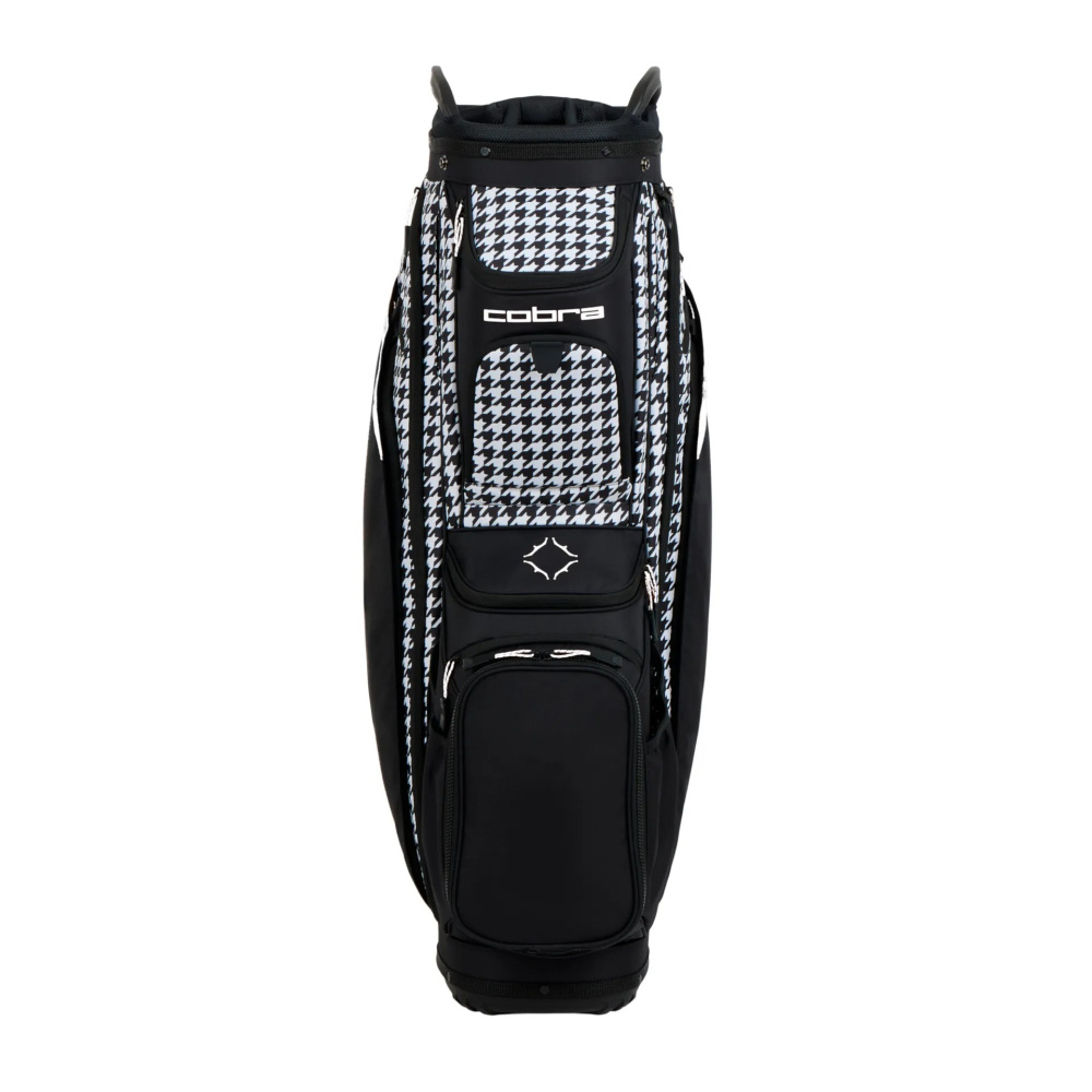 Cobra Ultralight 2 Cart Bag - Houndstooth/Melted Carmel