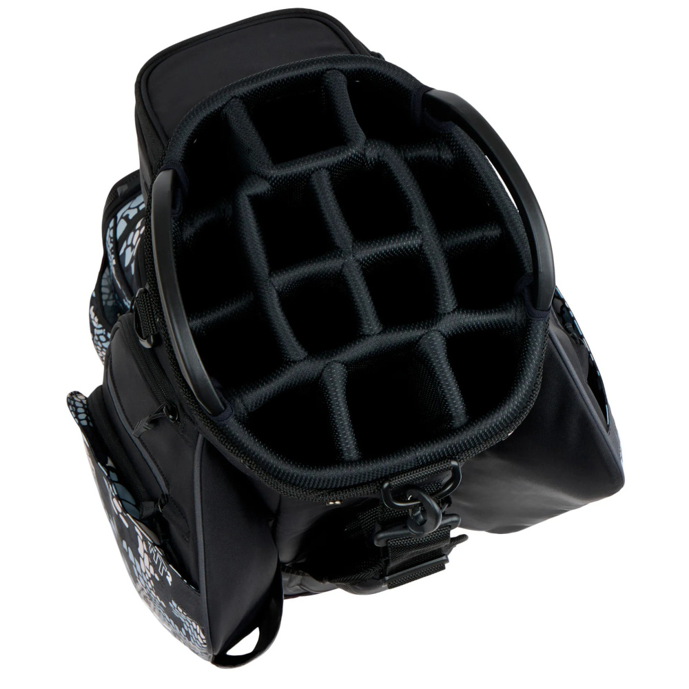 Cobra Ultralight 2 Cart Bag - Black/Snake Camo