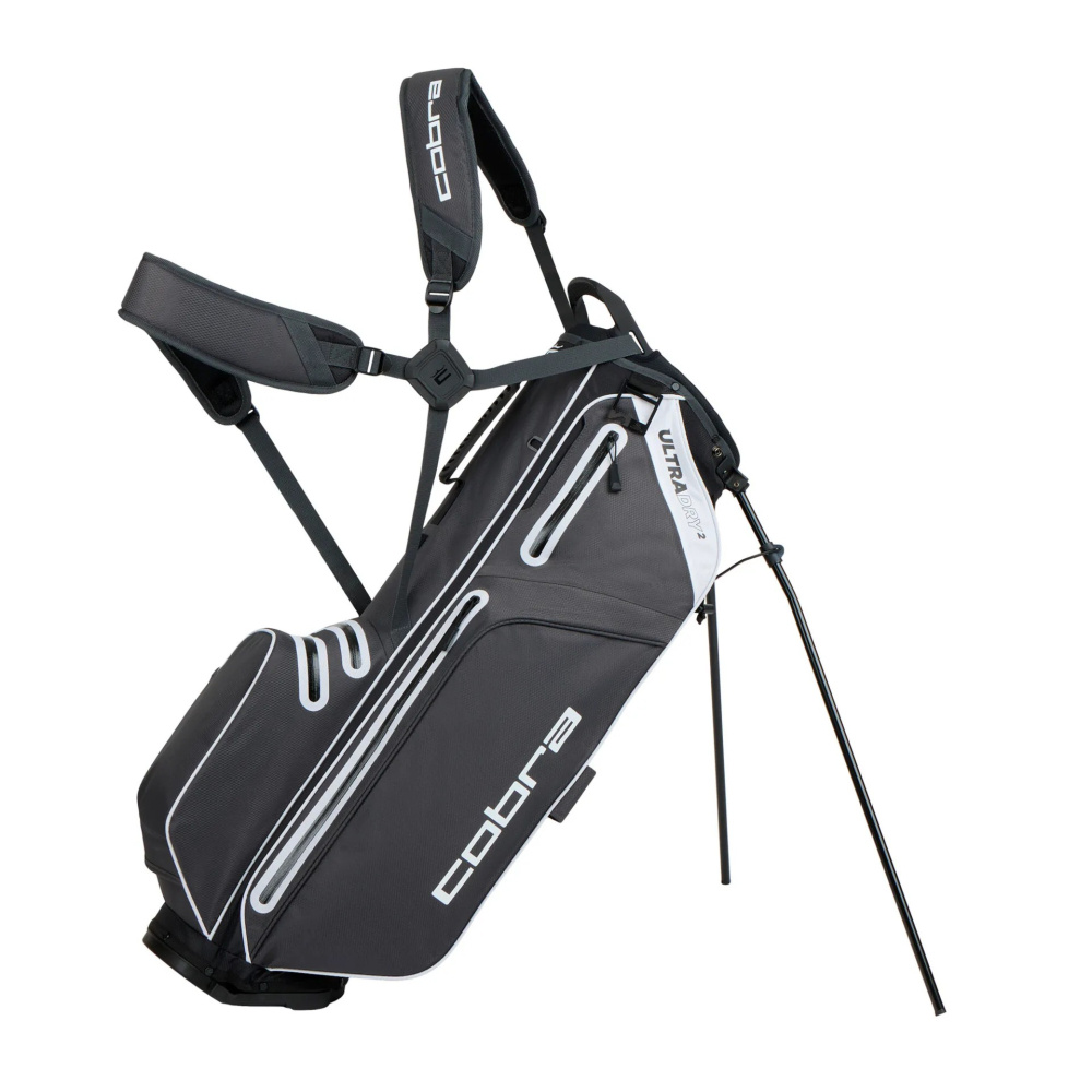 Cobra Ultradry 2 Stand Bag - Black/Shadow Gray