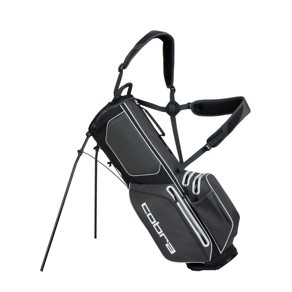 Cobra Ultradry 2 Stand Bag - Black/Shadow Gray