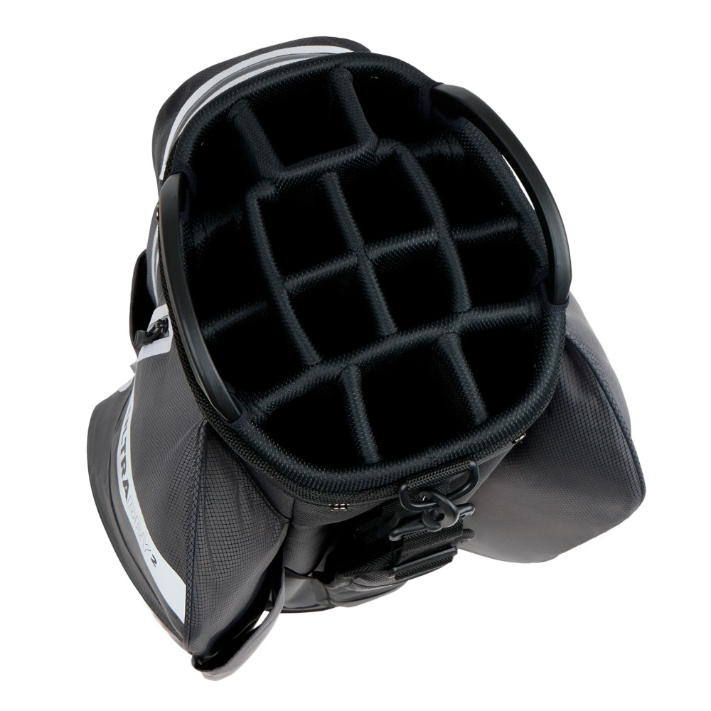 Cobra Ultradry 2 Cart Bag - Black/Shadow Gray