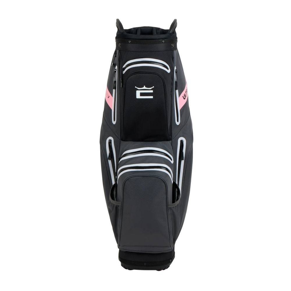 Cobra Ultradry 2 Cart Bag - Black/Rose Gold