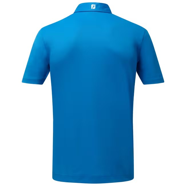 Footjoy Mens Stretch Pique Solid - Cobalt