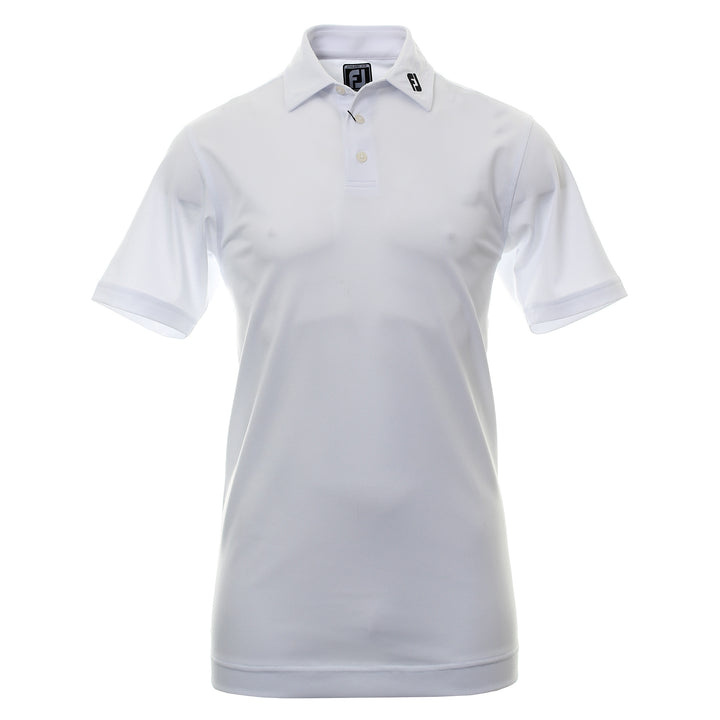 Footjoy Mens Stretch Pique Solid - White