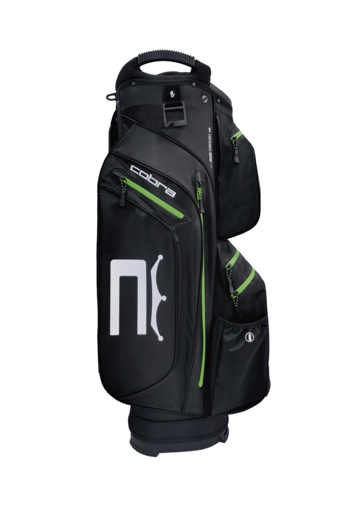 Cobra Ace WP Cart Bag - Green Gecko/Black/White