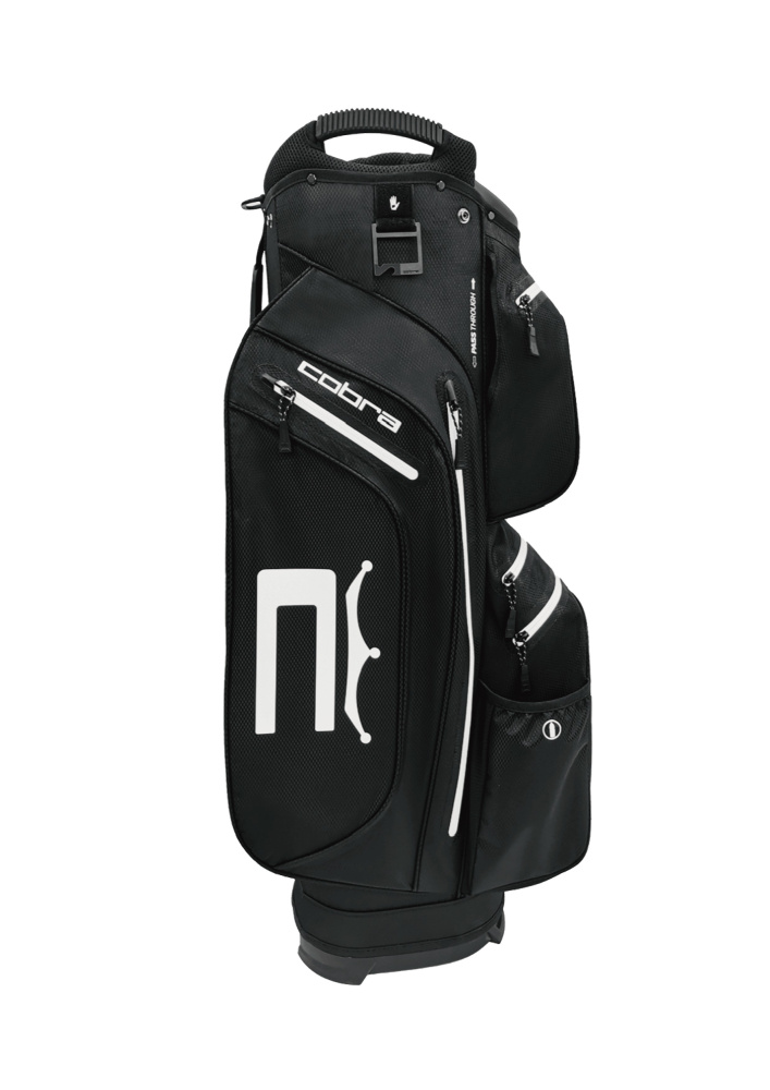 Cobra Ace WP Cart Bag - Black/White