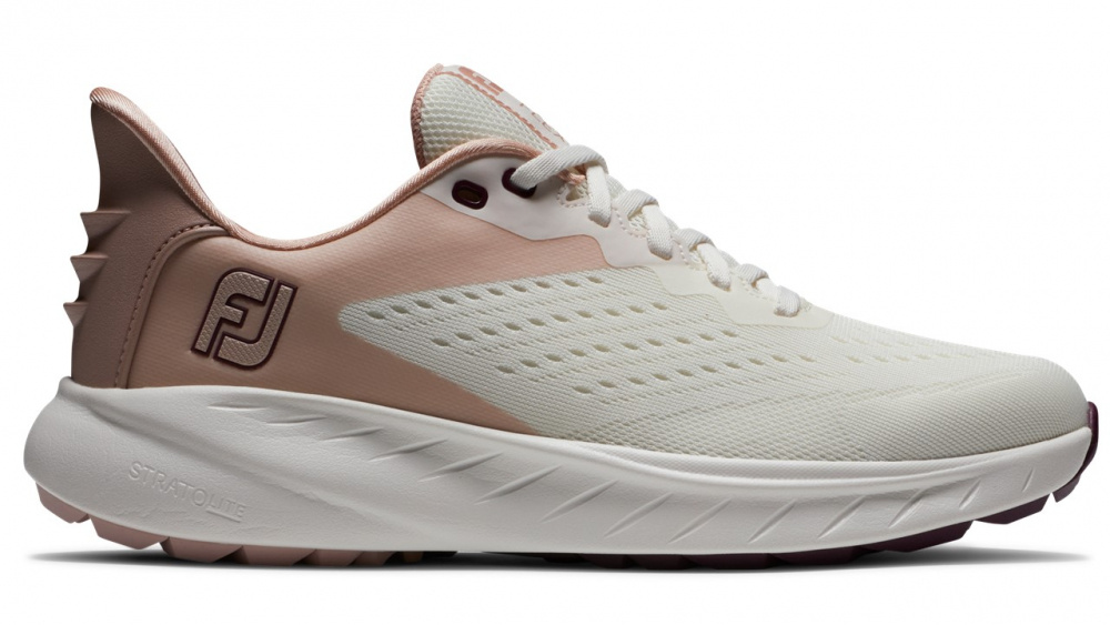 Footjoy Womens FJ Flex XP Medium - Beige/Peach/Blue
