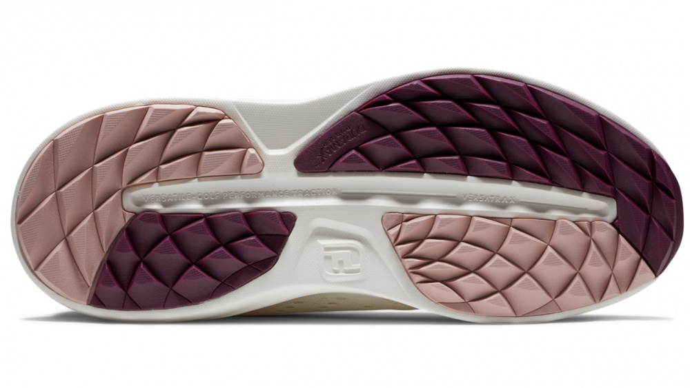 Footjoy Womens FJ Flex XP Medium - Beige/Peach/Blue