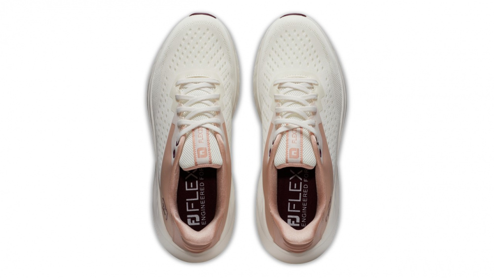 Footjoy Womens FJ Flex XP Medium - Beige/Peach/Blue