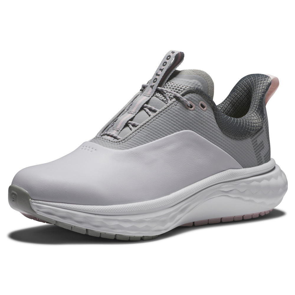 Footjoy Womens Quantum Medium - White/Grey/Pink