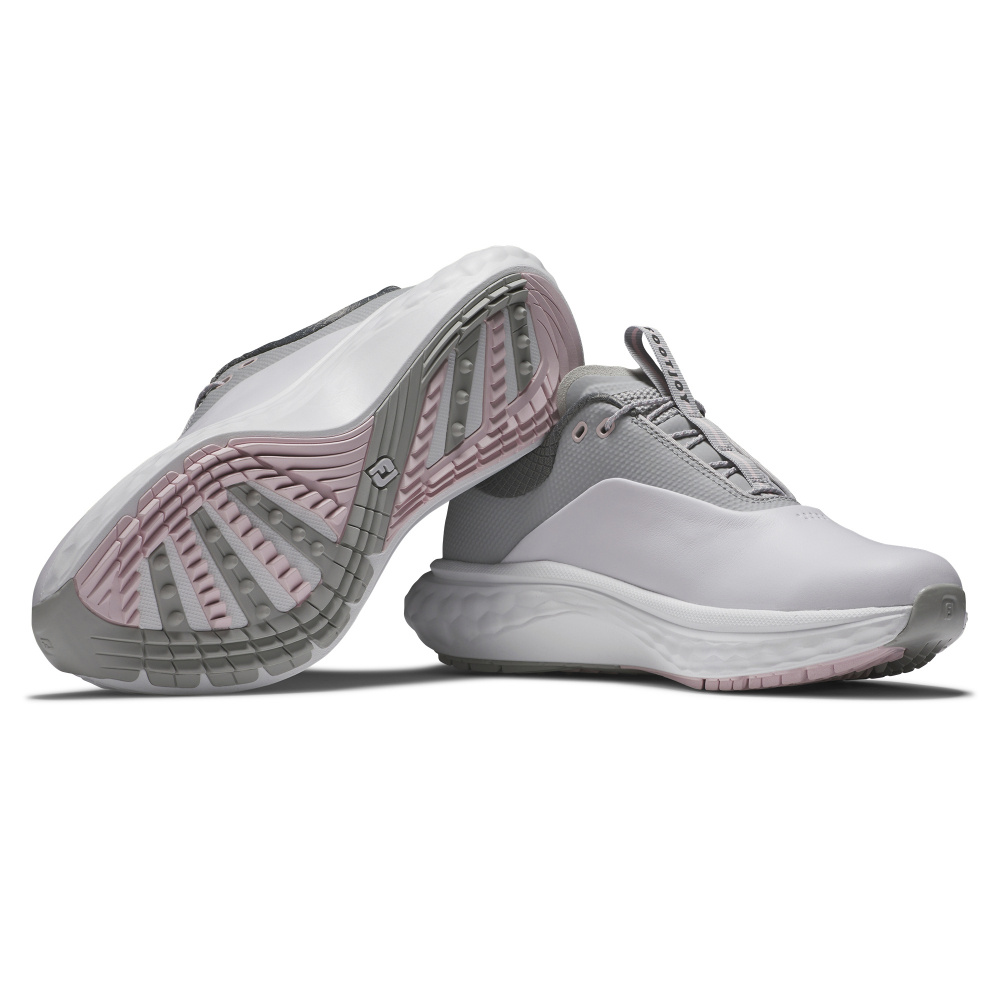 Footjoy Womens Quantum Medium - White/Grey/Pink