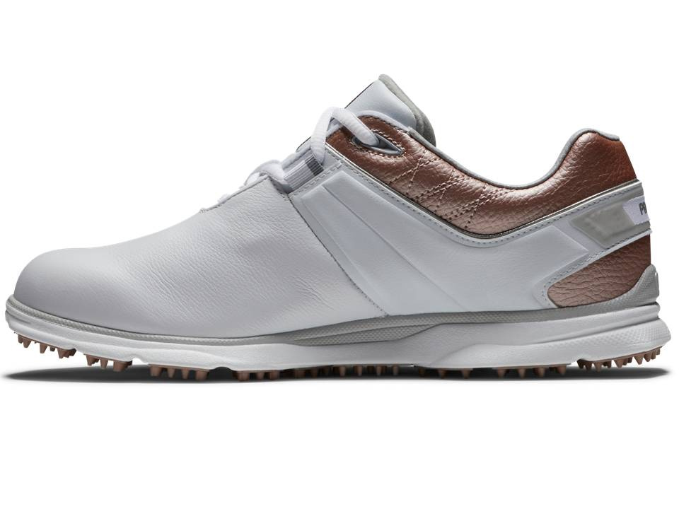 Footjoy Womens Pro SL Medium - White/Rose Gold