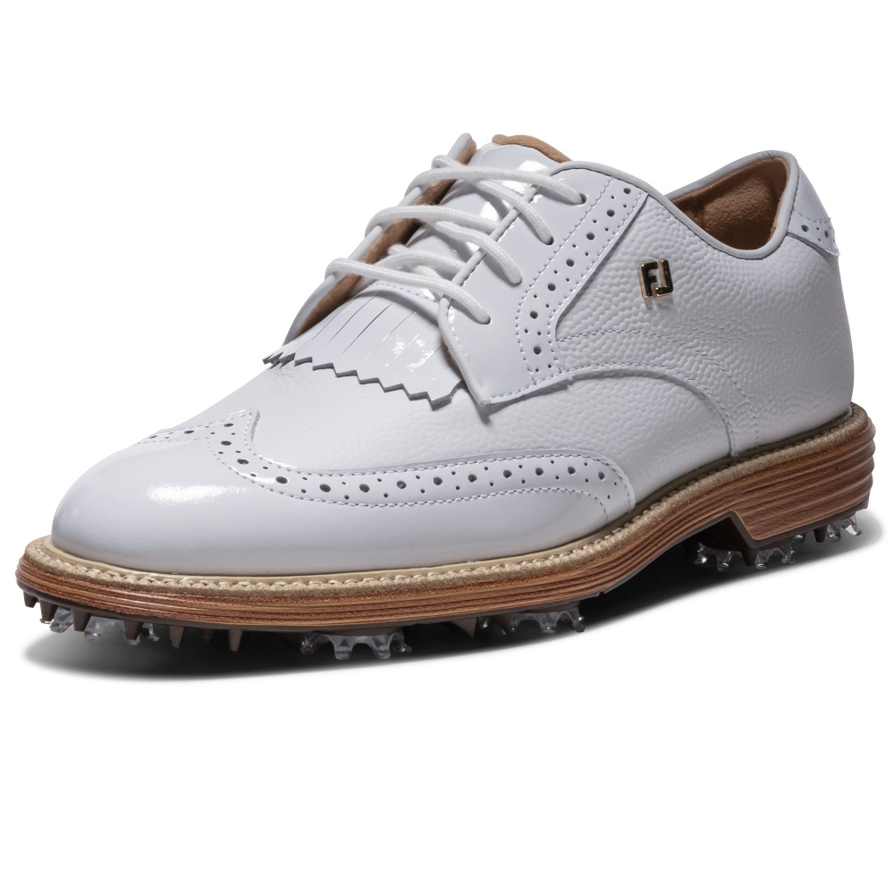 Footjoy Womens Premiere Series Madison - White/Tan