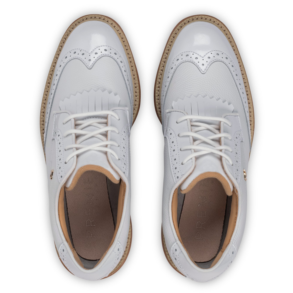 Footjoy Womens Premiere Series Madison - White/Tan