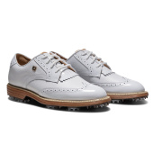Footjoy Womens Premiere Series Madison - White/Tan Footjoy Womens Premiere Series Madison - White/Tan