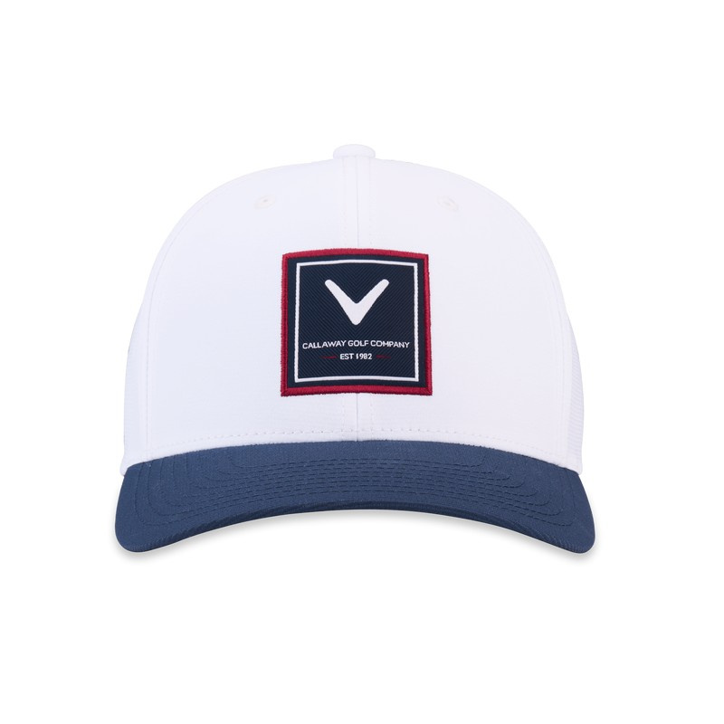 Callaway Rutherford 2026 Cap - White/Navy