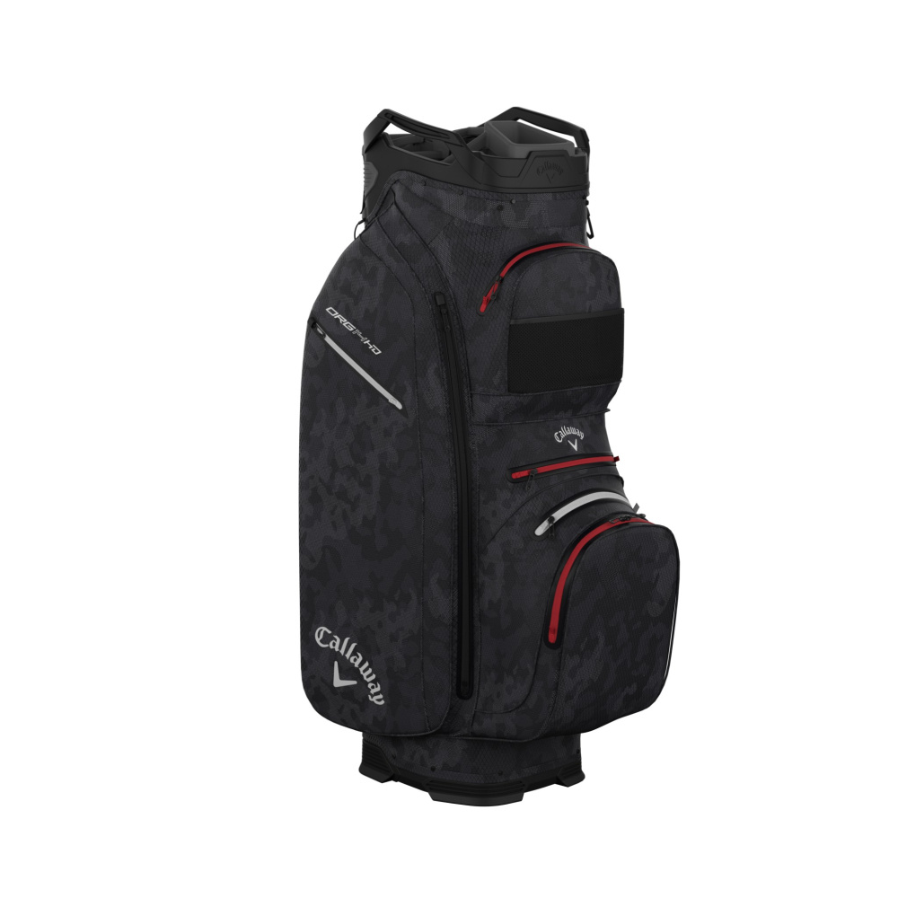 Callaway Org 14 HD (HyperDry) Cartbag 2026 - Graphite/Desert Camo/Red