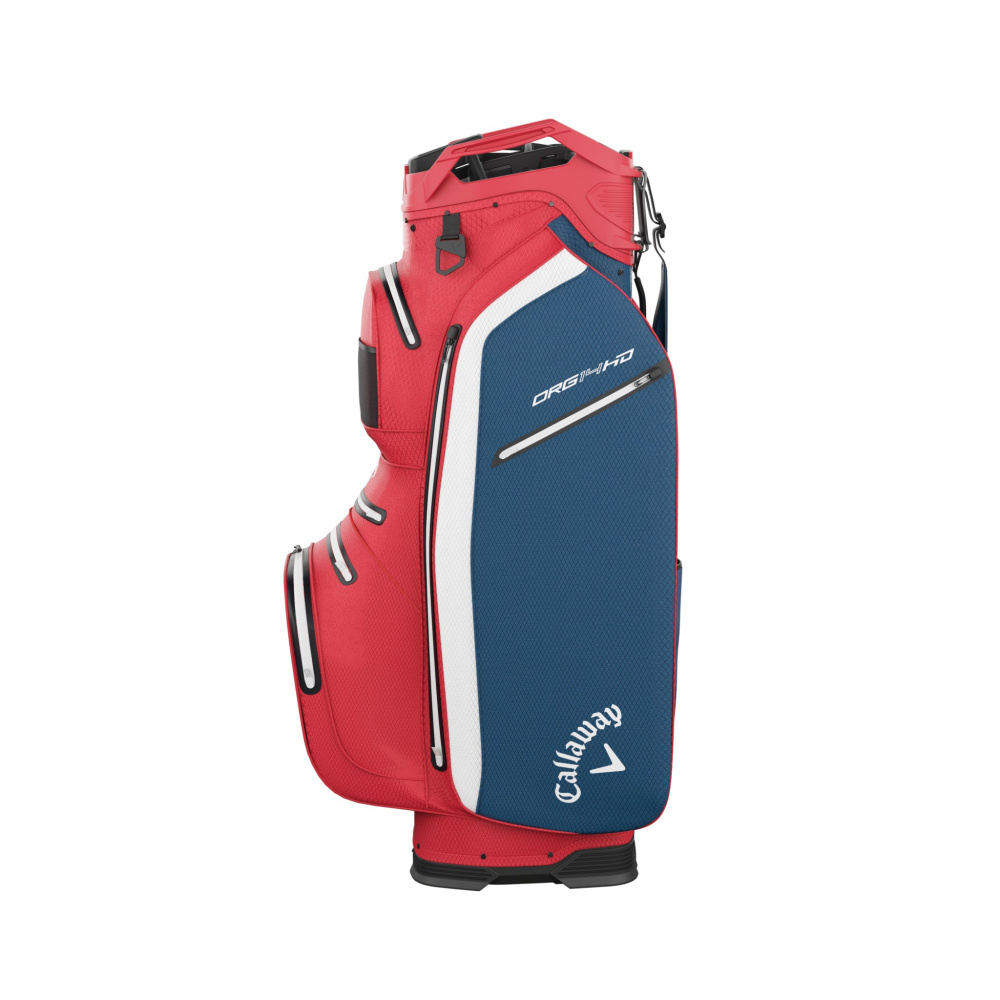 Callaway Org 14 HD (HyperDry) Cartbag 2026 - Red/White/Navy