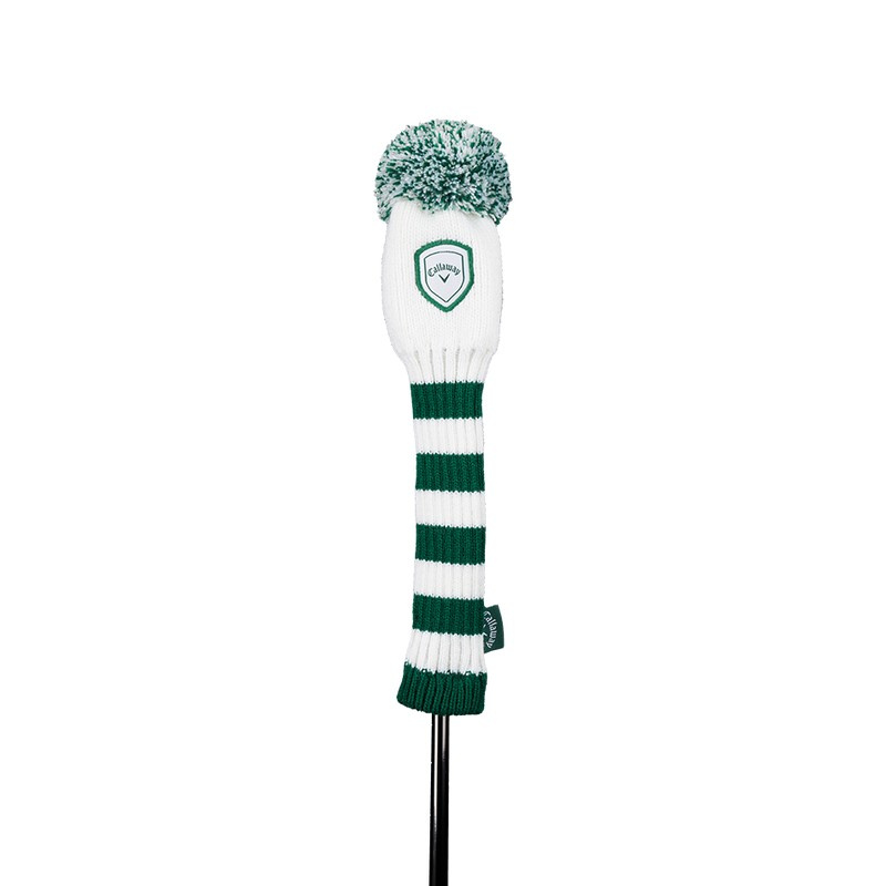 Callaway Pom Pom Fairway Headcover - White/Green