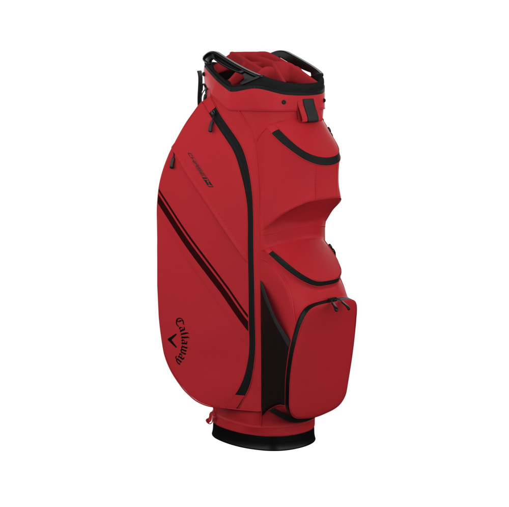 Callaway Chase 14 Cartbag 2025 - Red/Black