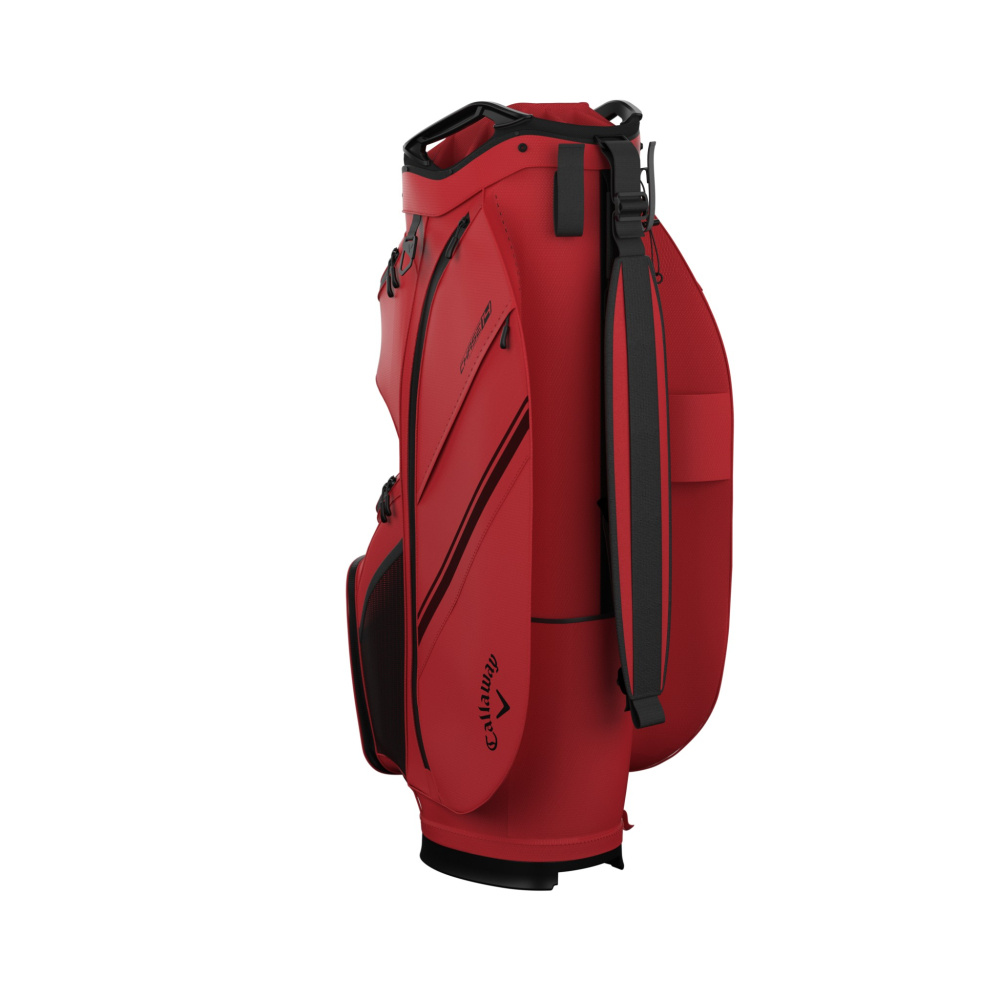 Callaway Chase 14 Cartbag 2025 - Red/Black