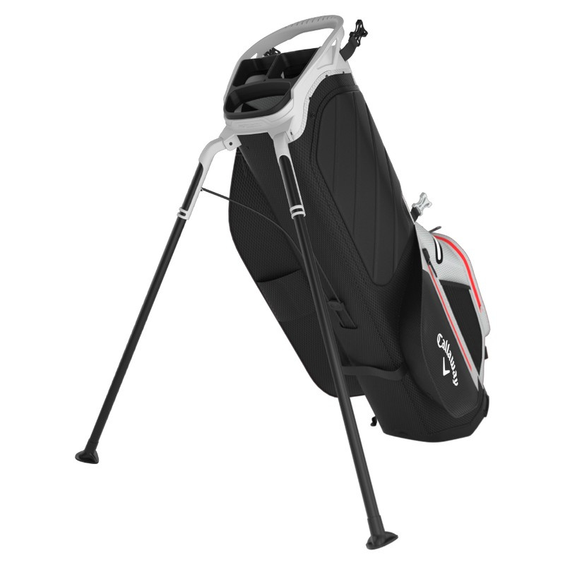 Callaway Fairway C HD (HyperDry) Standbag 2025 - Black/Grey/Red