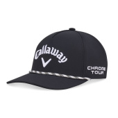 Callaway Tour Authentic Performance Pro Rope Cap 2026 - Black/White Callaway Tour Authentic Performance Pro Rope Cap 2026 - Black/White
