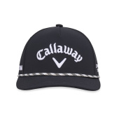 Callaway Tour Authentic Performance Pro Rope Cap 2026 - Black/White Callaway Tour Authentic Performance Pro Rope Cap 2026 - Black/White