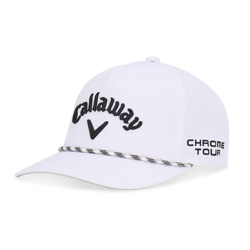 Callaway Tour Authentic Performance Pro Rope Cap 2026 - White/Black
